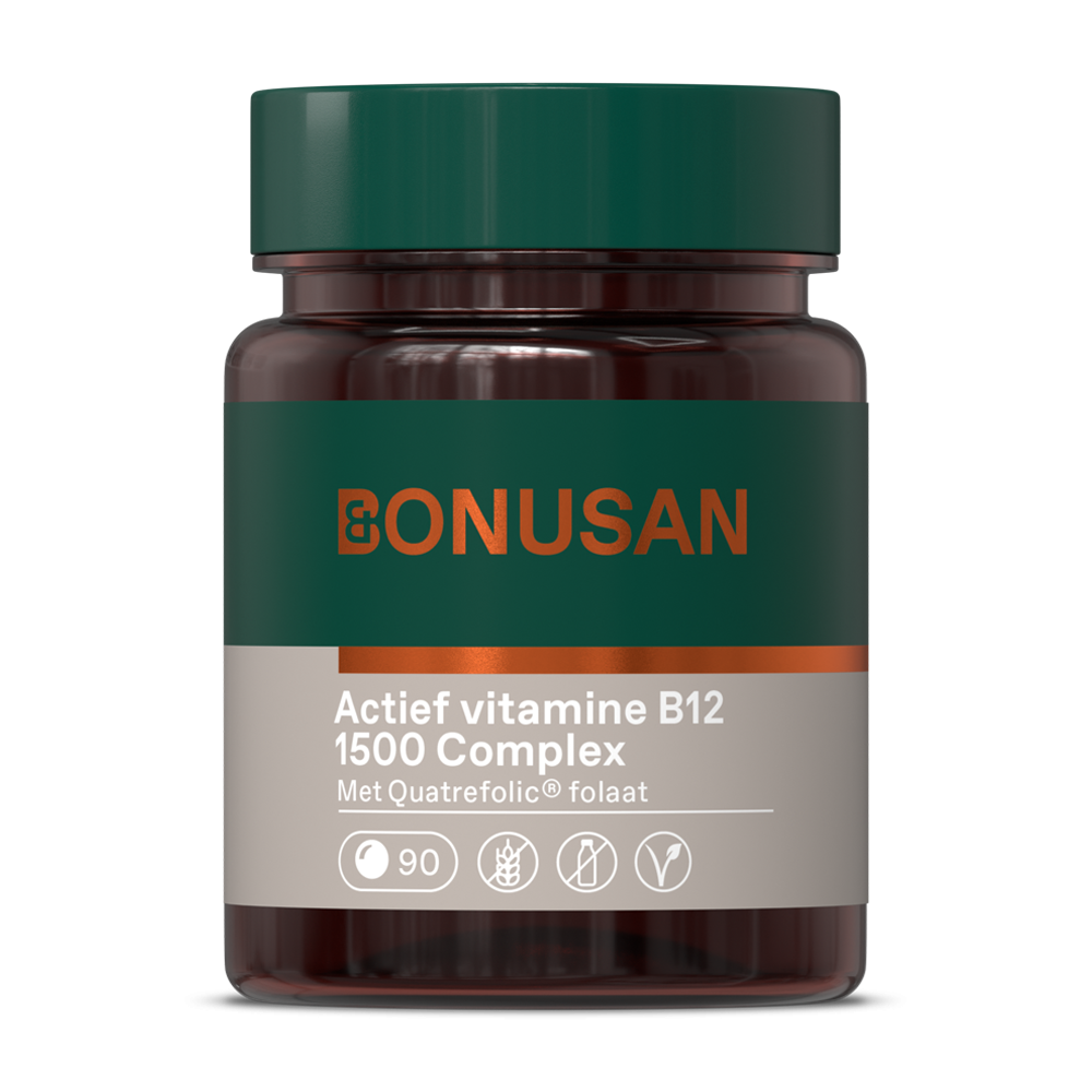Vitamine B12 Actief 1500 mcg 90 st Bonusan