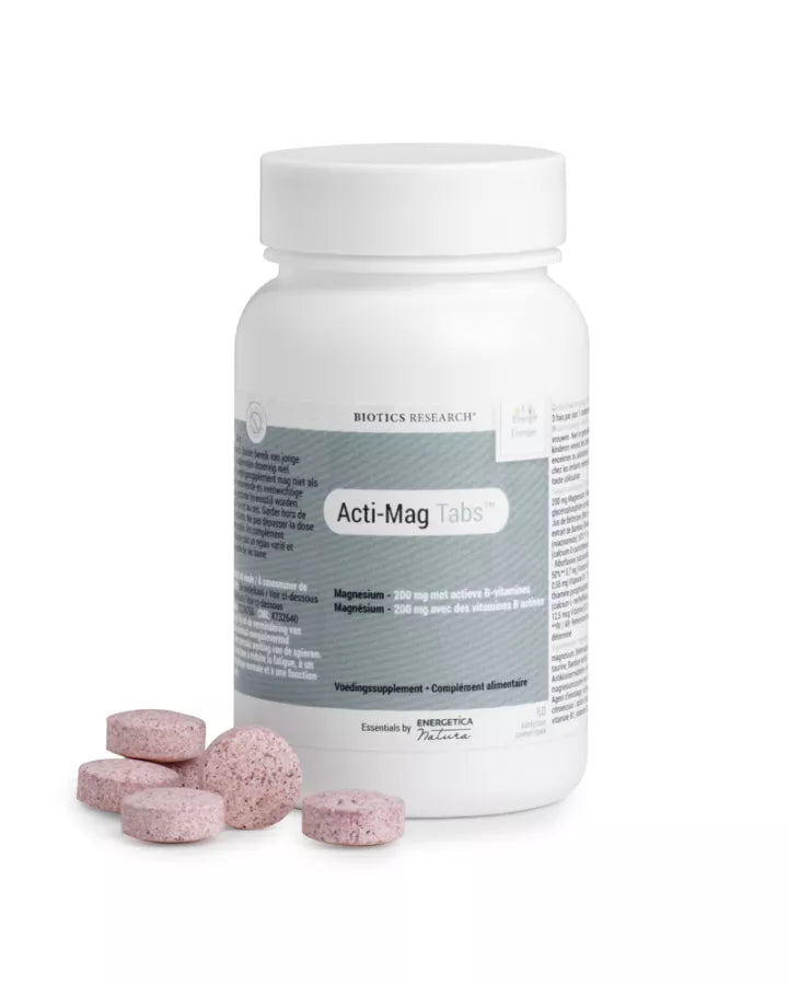 Acti-Mag Plus (magnesium) tabletten 60 stuks Biotics
