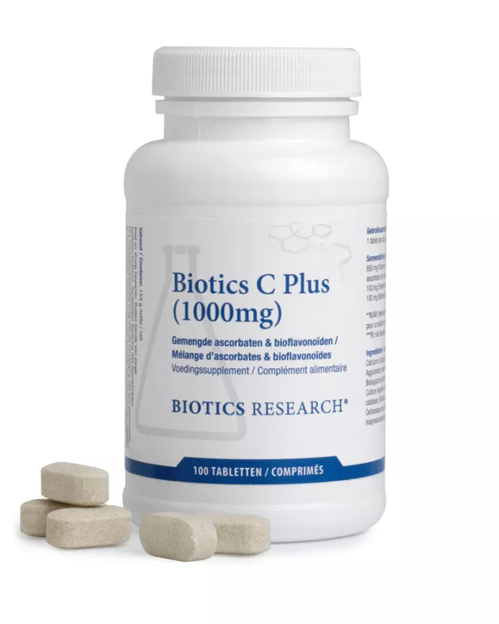 Vitamine C Plus (1000 mg) 100 tabletten Biotics