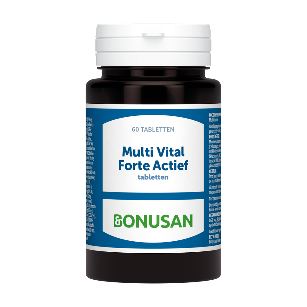Multi Vital Forte Actief 60 tabletten Bonusan