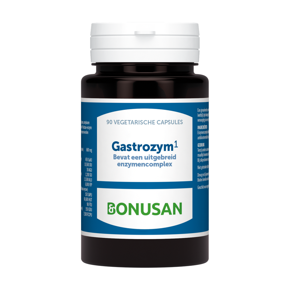 Gastrozym (mix aan enzymen) 90 capsules Bonusan