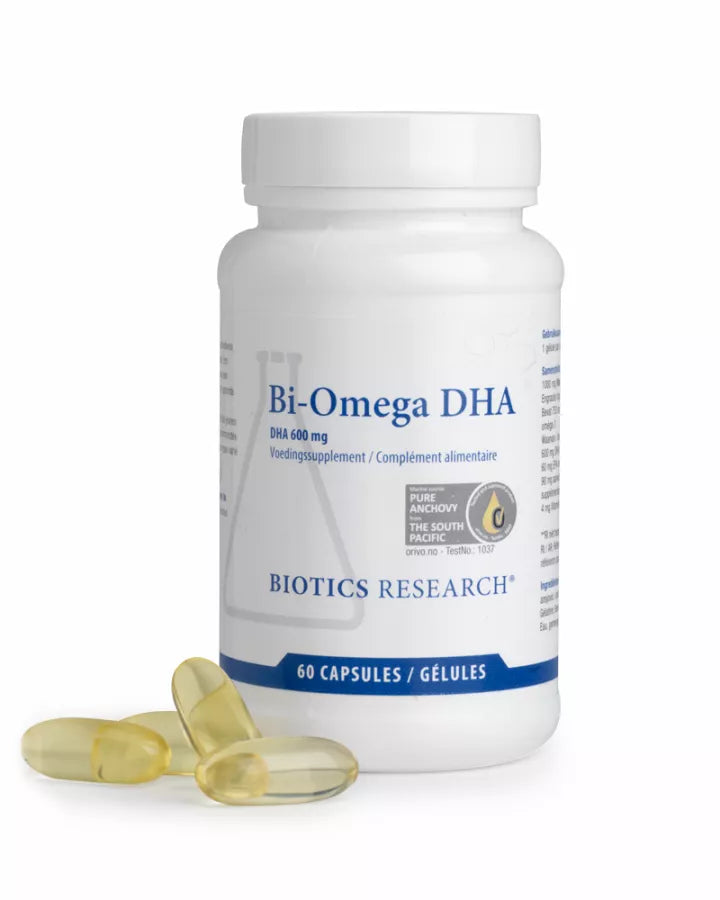 Bi-Omega DHA 60 softgels Biotics