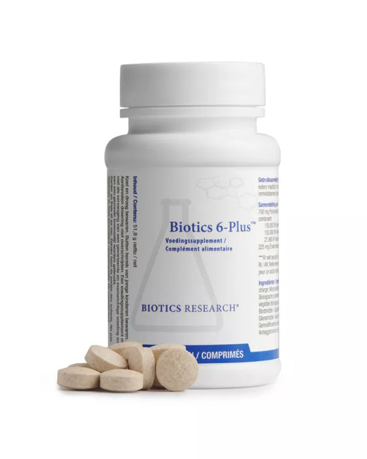 Biotics 6-Plus spijsverteringenzymen 90 tabletten