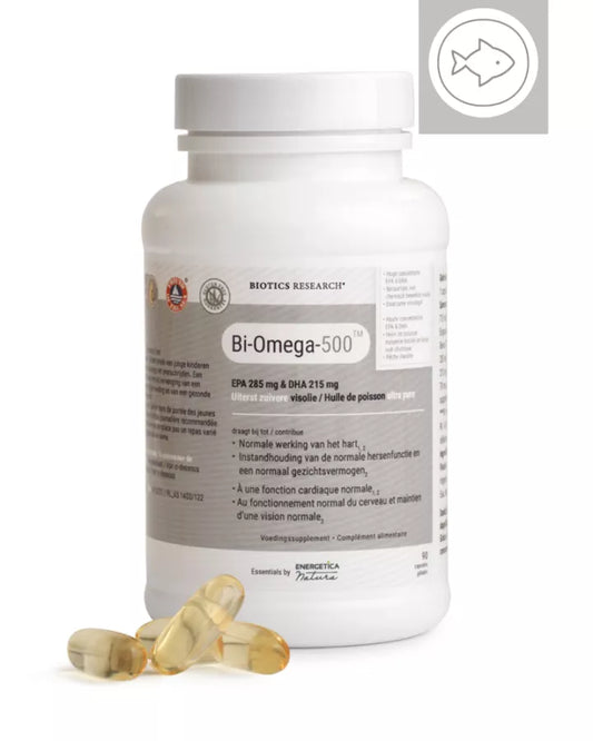 Bi-Omega-500 90 softgelsn Biotics