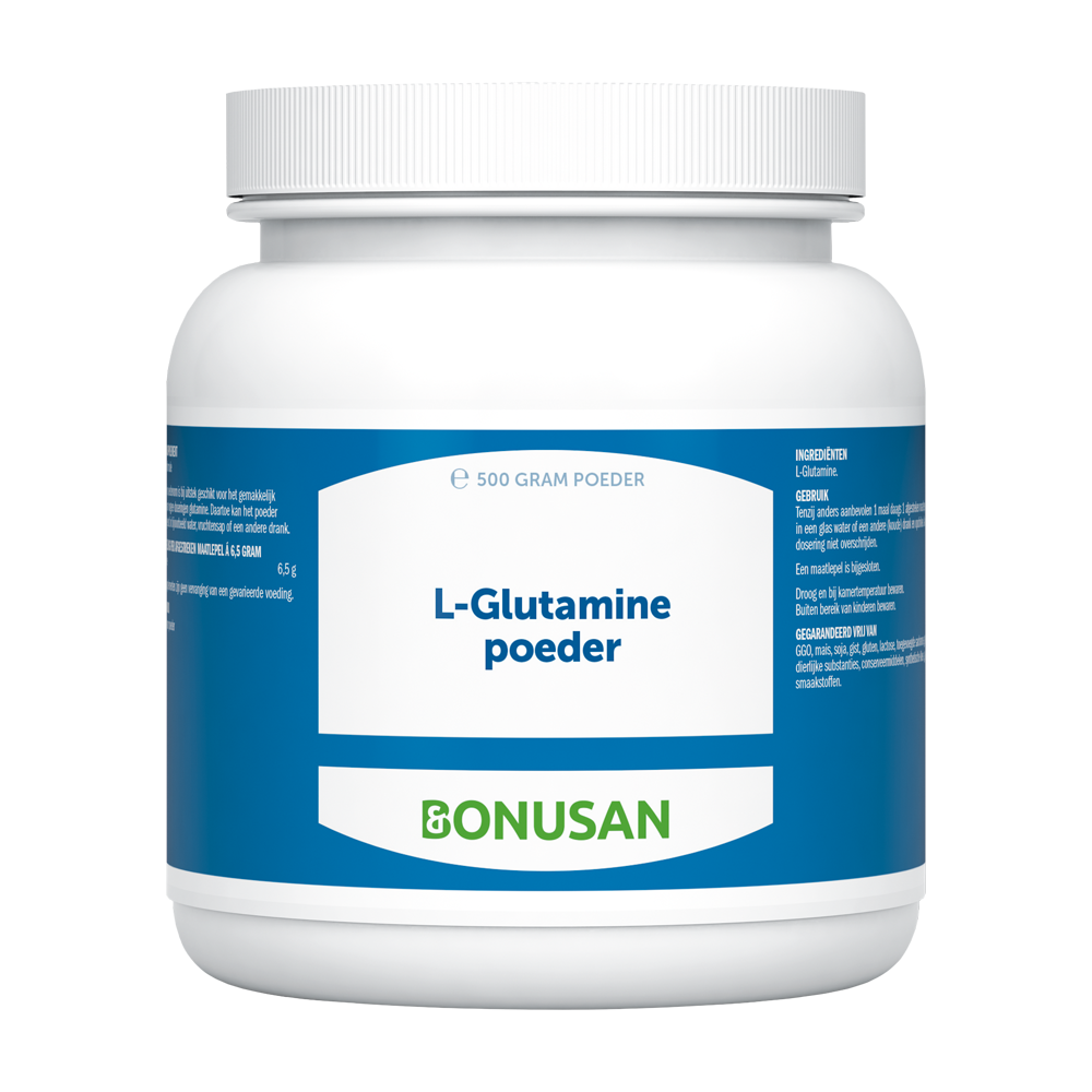 L-Glutamine poeder 500 gram Bonusan