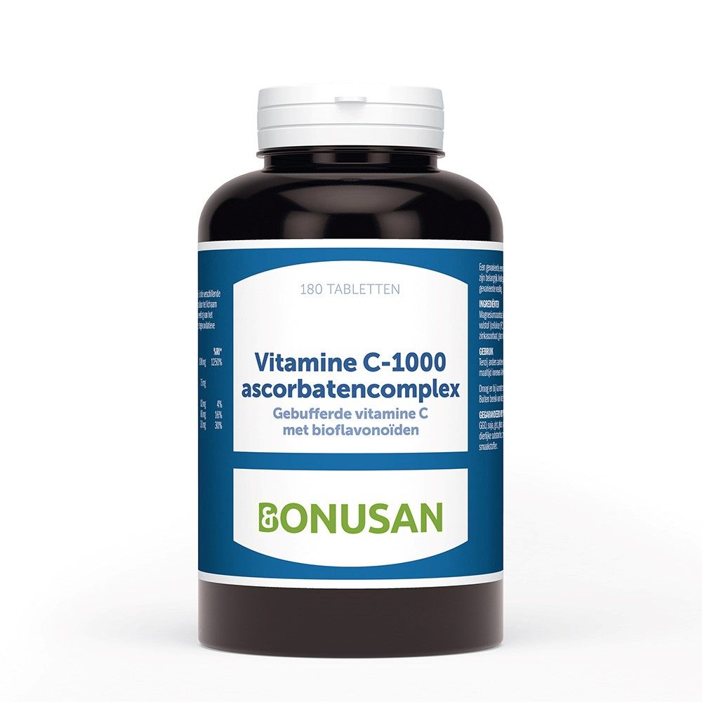 Vitamine C ascorbatencomplex Bonusan 180 tabletten
