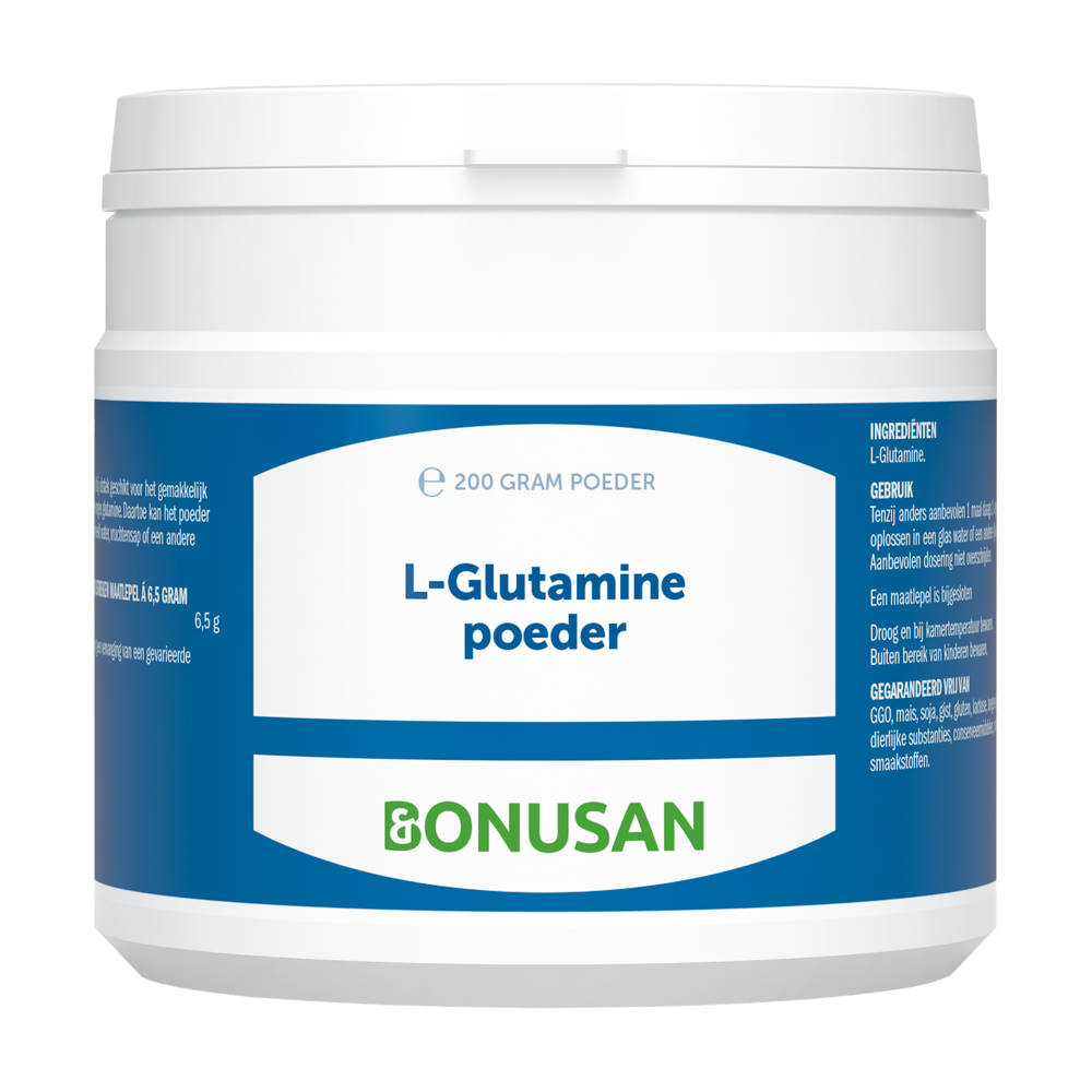 L-Glutamine (poeder) 200gr Bonusan