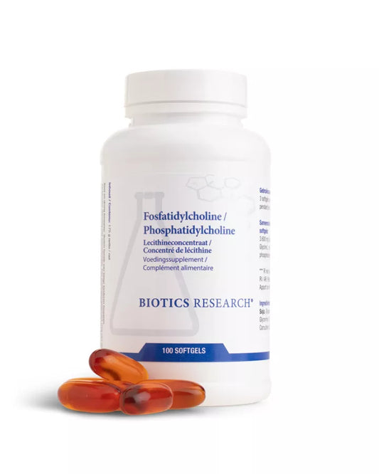 Fosfatidylcholine (lecithine) 100 softgels Biotics