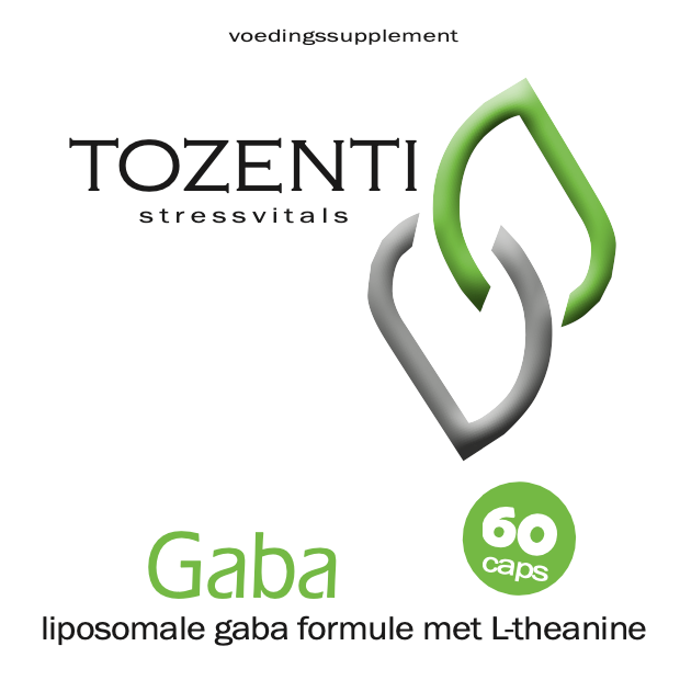 Gaba Plus formule (liposomaal) met L-theanine 60 capsules Tozenti