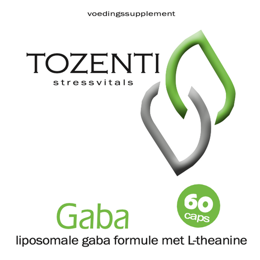 Gaba Plus formule (liposomaal) met L-theanine 60 capsules Tozenti