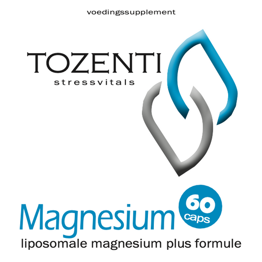 Magnesium Plus formule (liposomaal) met hop, valeriaan en passiebloem 60 caps Tozenti
