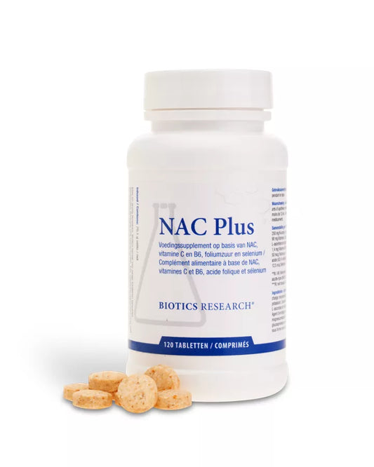 NAC Plus 120 tabletten Biotics