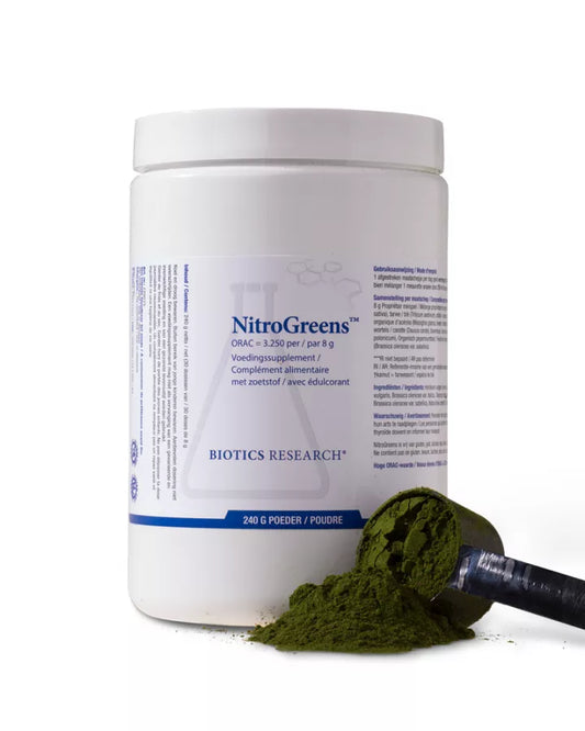 NitroGreens Organische gras- en groentensappen 240gr Biotics