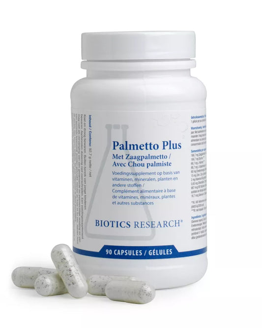 Palmetto plus 90 capsules Biotics