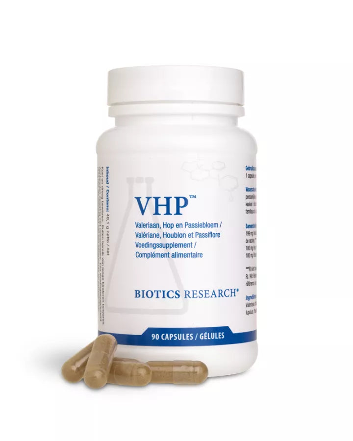 VHP (valeriaan-hop-passiebloem) Biotics 90 caps