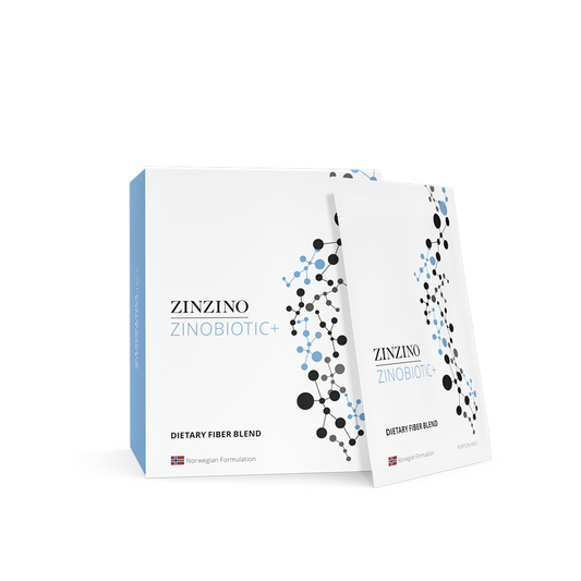 Zinobiotic+ prebiotische vezelmix 15 sachets 12 gr