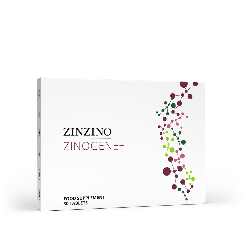 Zinogene+ 30 st  Zinzino (curcumine, quercitine, fucoidanen uit zeewier)