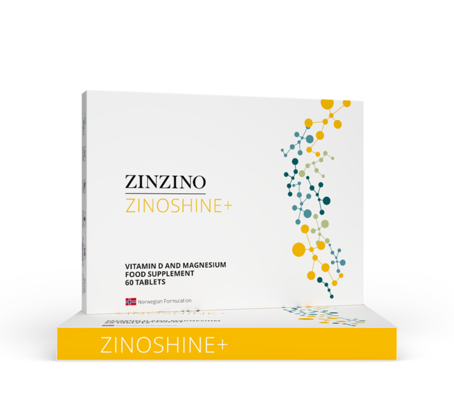 Zinoshine+ vitamine D formule 60 tabletten Zinzino